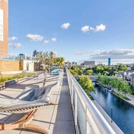 Studio On The Canal Apartment Indianapolis Bagian luar foto