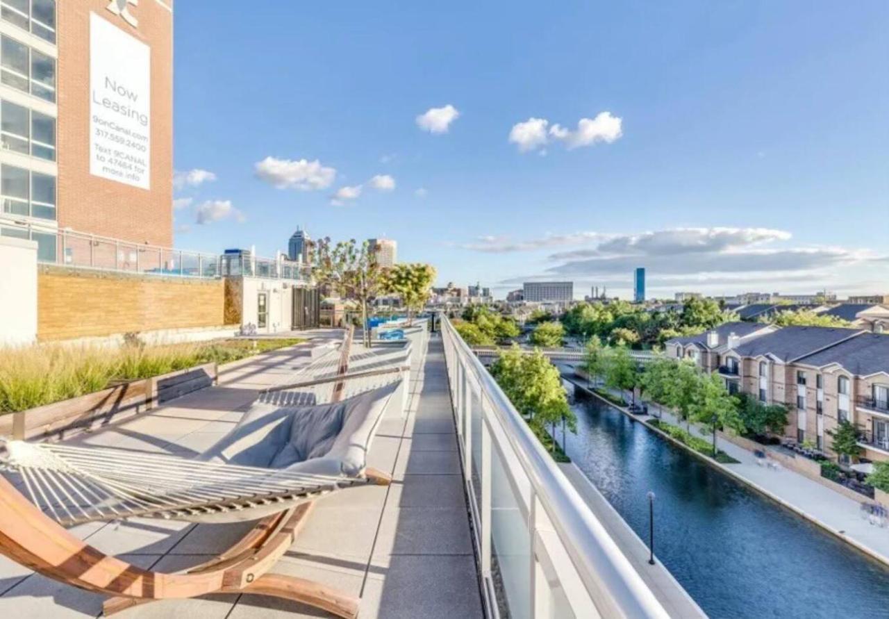 Studio On The Canal Apartment Indianapolis Bagian luar foto